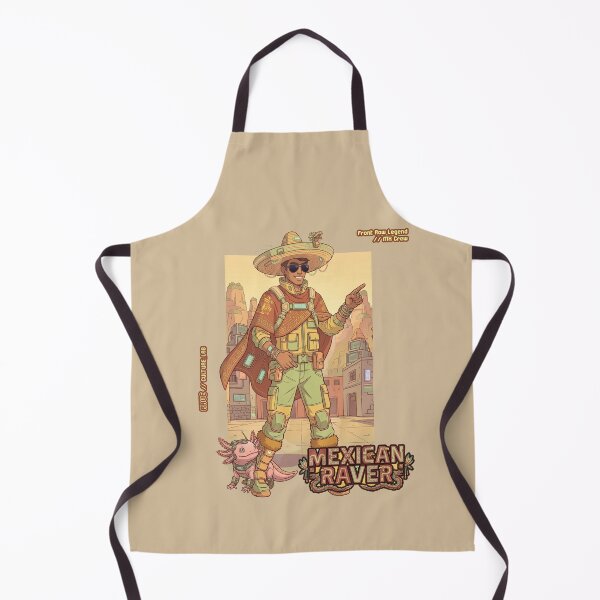 Item preview, Mexican Raver Cyberpunk Style – Front Row Legend designed and sold by RaveCultureLab.