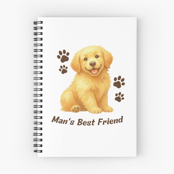 Item preview, cute golden retriever design | man’s best friend aesthetic dog art designed and sold by romelleworks.