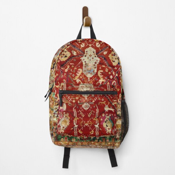 Item preview, Antique Turkish Oushak Rug designed and sold by Vicky Brago-Mitchell®.