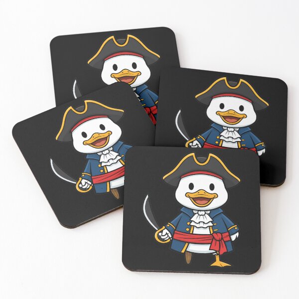 Item preview, Pirate Duck Captain with Peg Leg and Cutlass designed and sold by k3rstman1.
