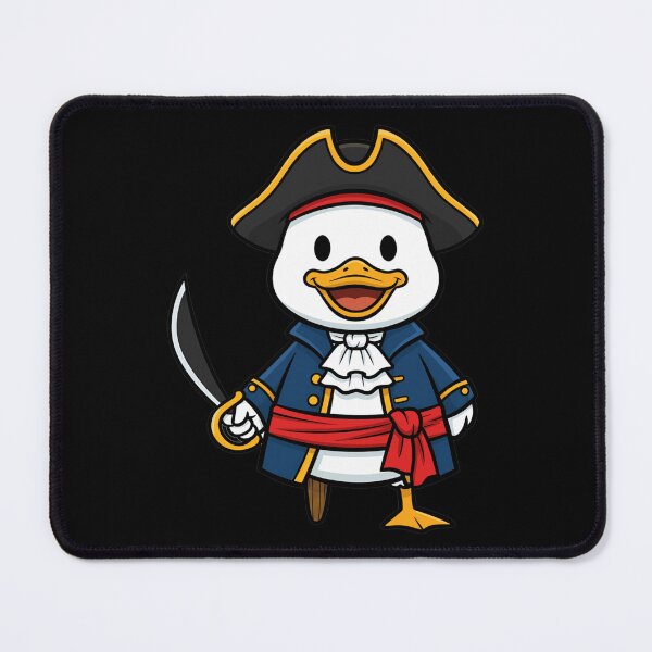 Item preview, Pirate Duck Captain with Peg Leg and Cutlass designed and sold by k3rstman1.
