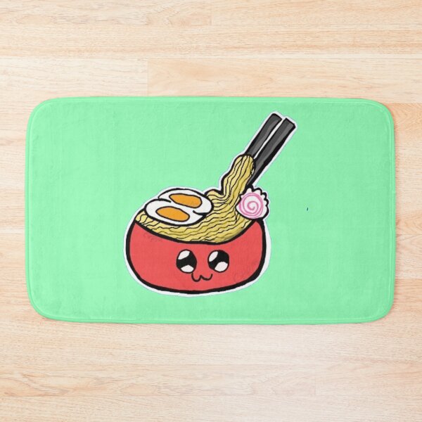 Artikelvorschau, Niedliche Kawaii-Ramen-Nudeln-Cartoon┃ Lustige japanische Essenskunst entworfen und verkauft von Cherry Prism Designs.