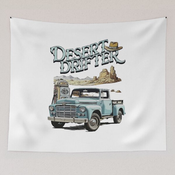 Item preview, Vintage Classic Car Desert Drifter designed and sold by PrintCarClub.
