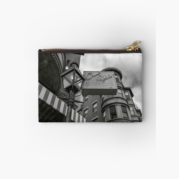 Item preview, Boston North End Gas Lamp Street Scene Black and White designed and sold by MDCCo.