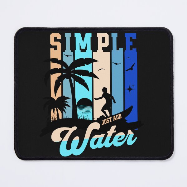 Item preview, Board Rider Aquatic Scene Silhouette Graphic Design designed and sold by Tsugraf Designs.