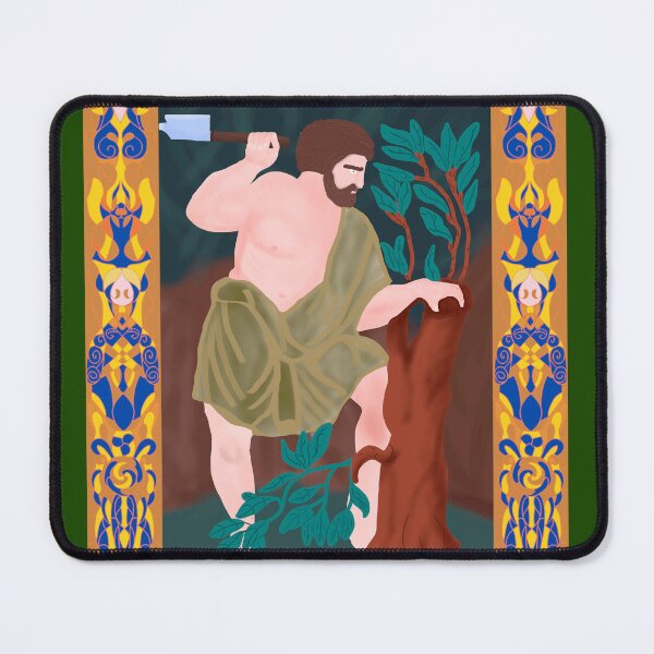 Item preview, The god Aesos cutting down the willow designed and sold by Provinces de France.