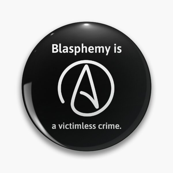 Item preview, Blasphemy is a victimless crime.  designed and sold by Rachel the Artist .