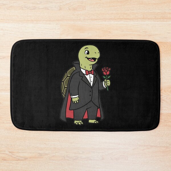 Item preview, Cute Vampire Turtle Dracula with Red Rose designed and sold by k3rstman1.