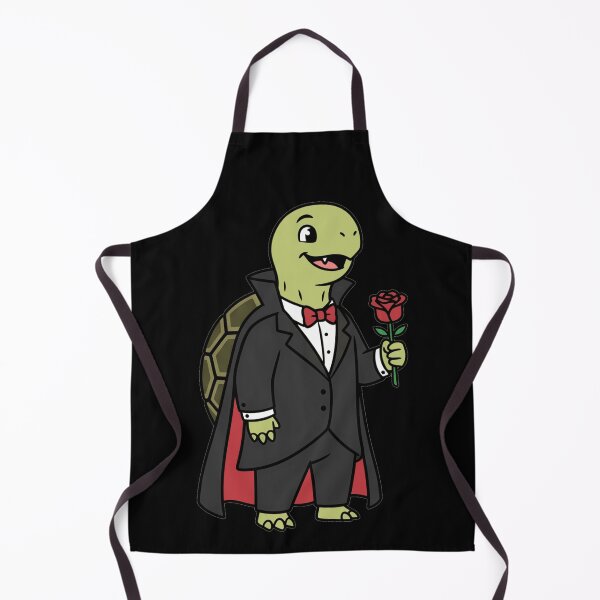 Item preview, Cute Vampire Turtle Dracula with Red Rose designed and sold by k3rstman1.