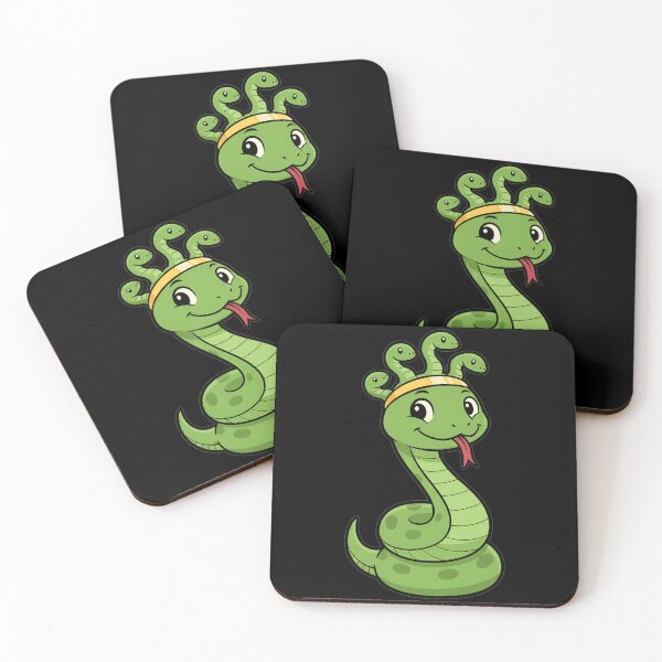 Item preview, Cute Cartoon Medusa Snake Character designed and sold by k3rstman1.