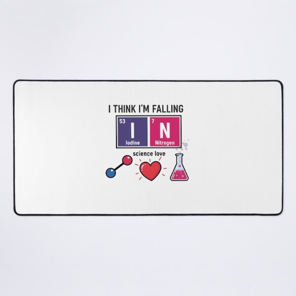 Item preview, I think i am falling in science love designed and sold by Brainy_Prints.