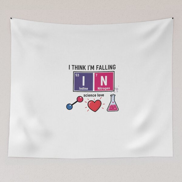 Item preview, I think i am falling in science love designed and sold by Brainy_Prints.