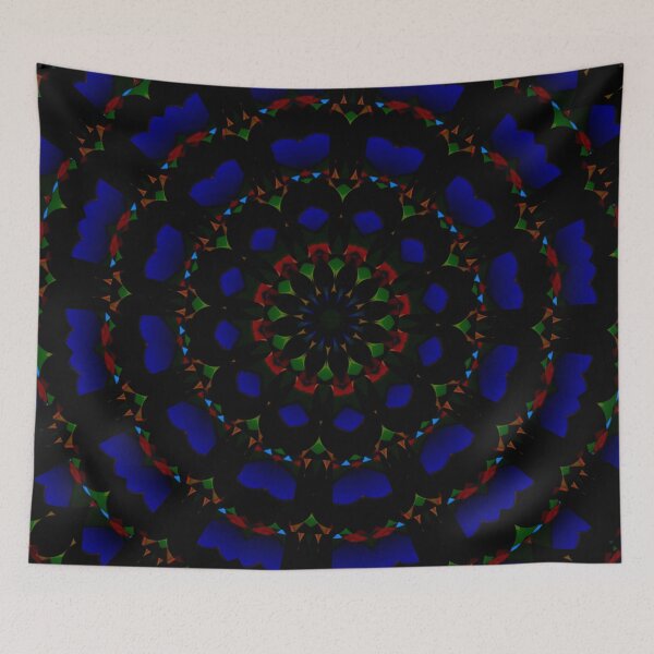 Item preview, Multicolored Radial Pattern Design designed and sold by IntelliMindDesigns.