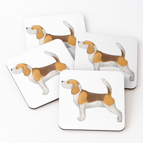 Item preview, Beagle Red Saddle designed and sold by Pawsome-Doodles.