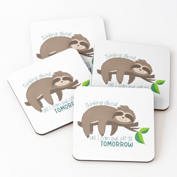 Item preview, Put Off ‘til Tomorrow designed and sold by Willow & Grace Designs.