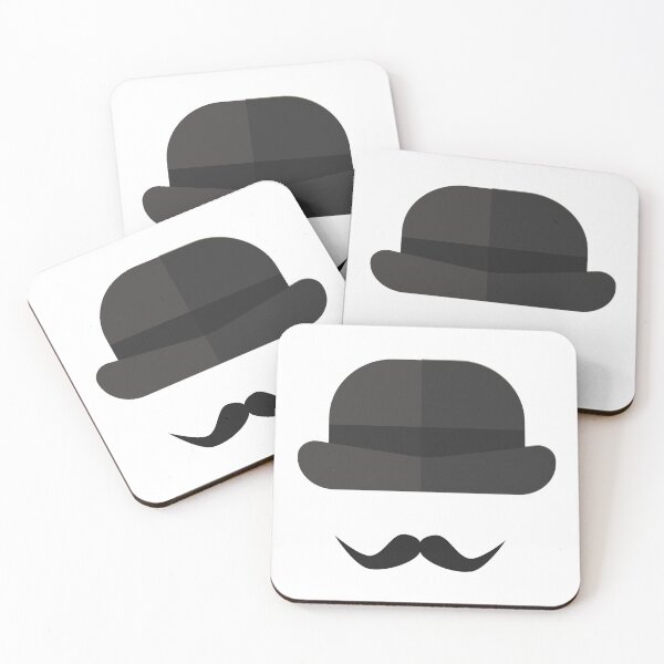 Item preview, British Bowler Hat and Mustache designed and sold by the-craft-shop.