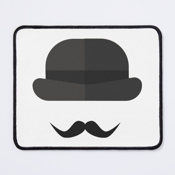 Item preview, British Bowler Hat and Mustache designed and sold by the-craft-shop.