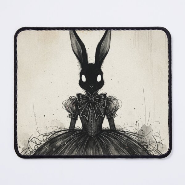 Item preview, Elegant Gothic Rabbit – Dark Ballet designed and sold by HeyHas.