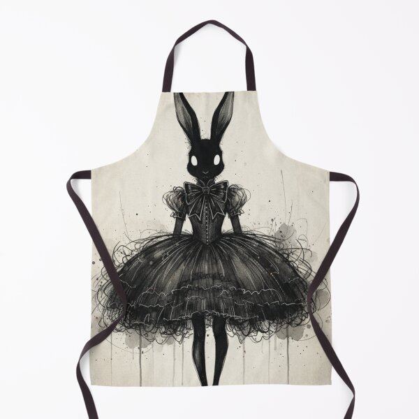 Item preview, Elegant Gothic Rabbit – Dark Ballet designed and sold by HeyHas.