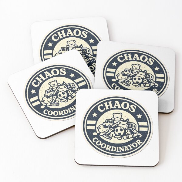 Item preview, Chaos Coordinator – Funny Parenting Badge designed and sold by EastEndTownie.