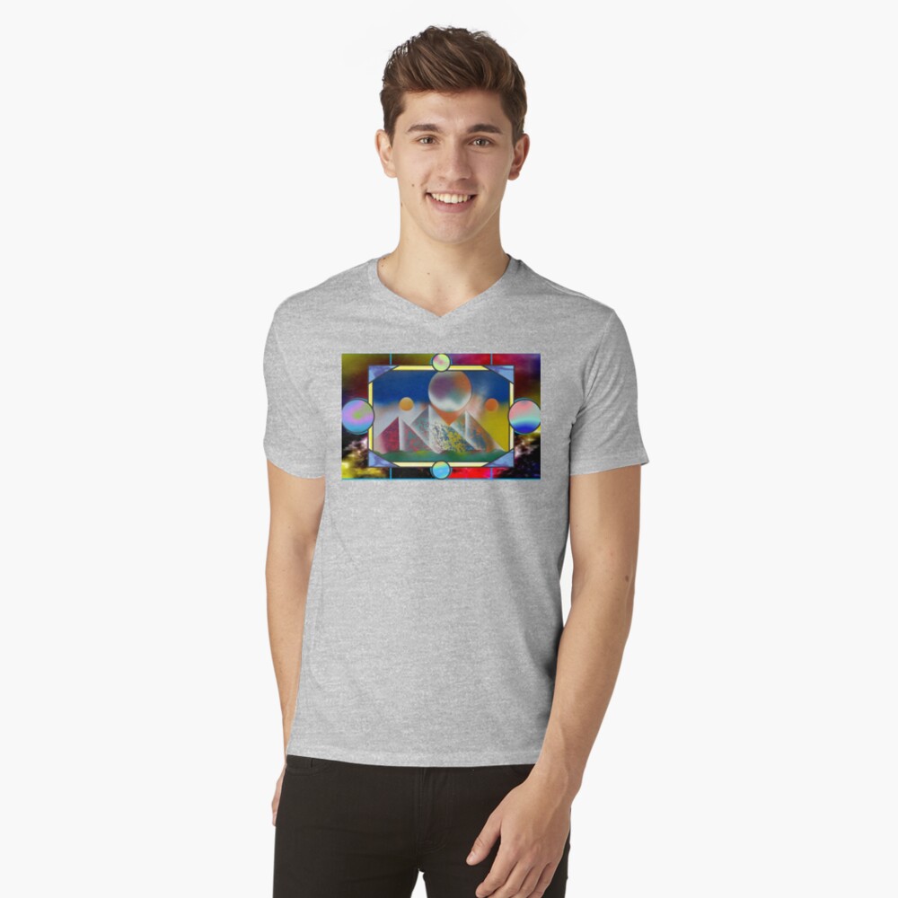 Item preview, V-Neck T-Shirt designed and sold by mugglequeen.