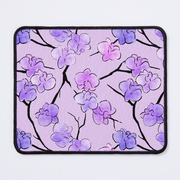Item preview, Purple orchid watercolor pattern designed and sold by Fridayscorner.
