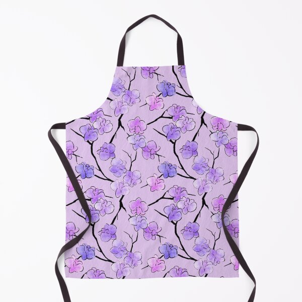 Item preview, Purple orchid watercolor pattern designed and sold by Fridayscorner.