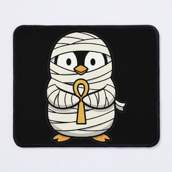 Item preview, Cute Mummy Penguin with Egyptian Ankh Symbol designed and sold by k3rstman1.