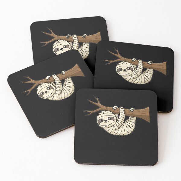 Item preview, Cute Mummy Sloth Halloween Cartoon designed and sold by k3rstman1.