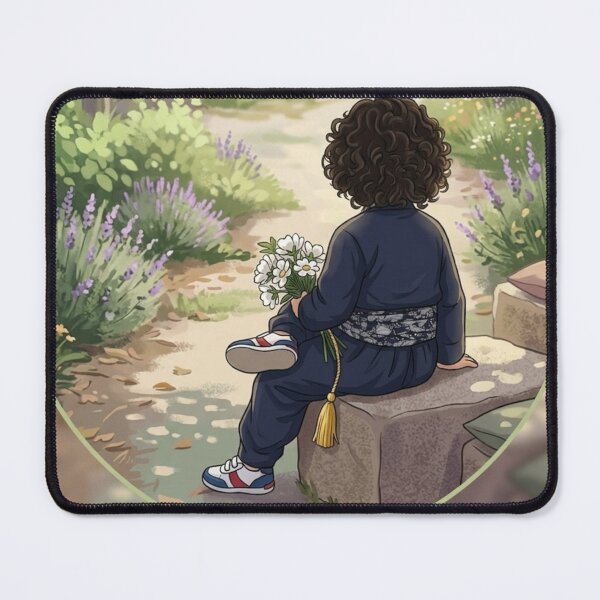 Item preview, Kurdish Child Waiting in a Sunlit Garden designed and sold by Saragoza.