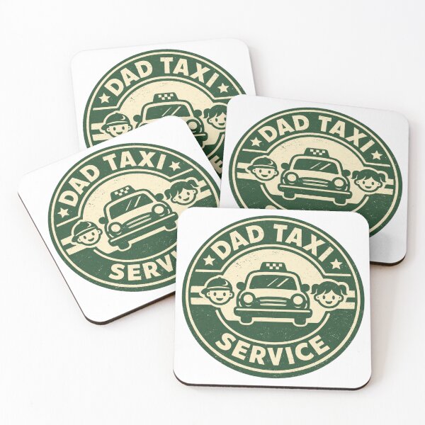 Item preview, Dad Taxi Service – Funny Parenting designed and sold by EastEndTownie.