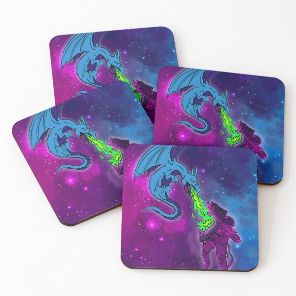 Item preview, Dragon v. Astronaut designed and sold by whskyrcksktchn.