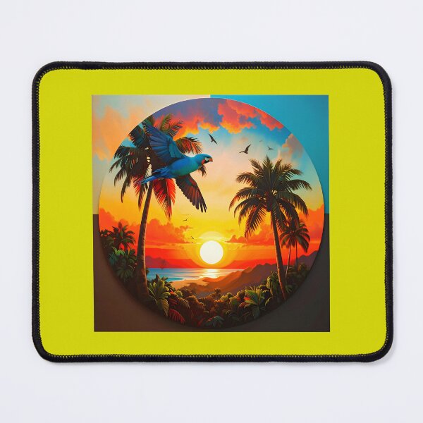 Item preview, Parrot in the beach sunset designed and sold by Creative Visualize.
