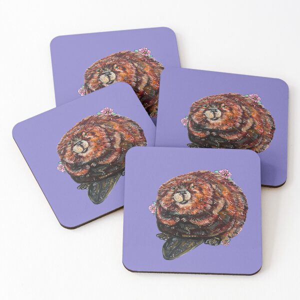 Item preview, Sugar Plum Kind Beaver designed and sold by Ruby Tiger Creations.