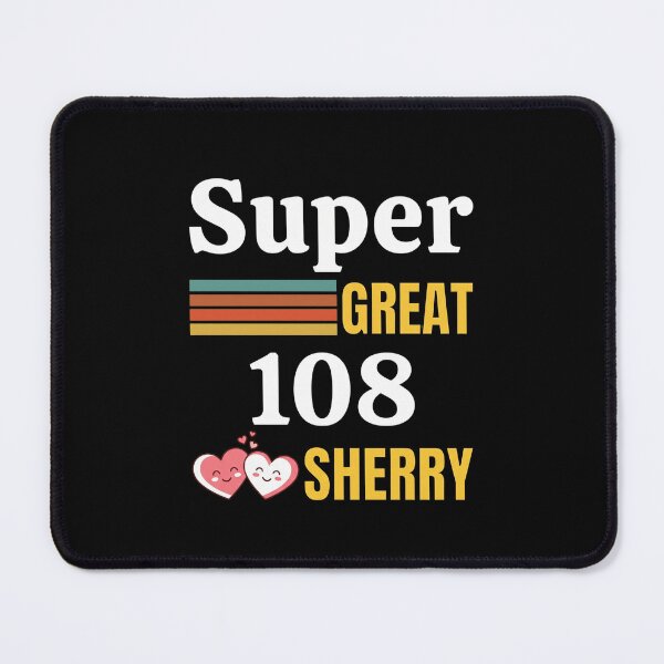 Item preview, Super Great 108 Sherry Personalized Name Birthday Gift designed and sold by SofenArt.