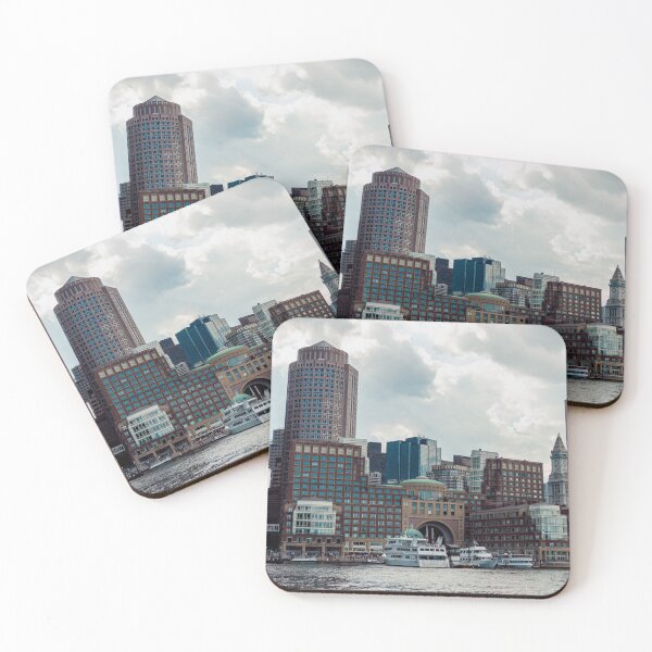 Item preview,  Boston Skyline from the Harbor Waterfront Photography designed and sold by MDCCo.