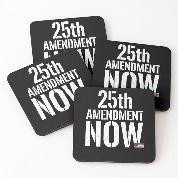 Item preview, 25th Amendment Now United States Constitution Political Statement designed and sold by SofenArt.