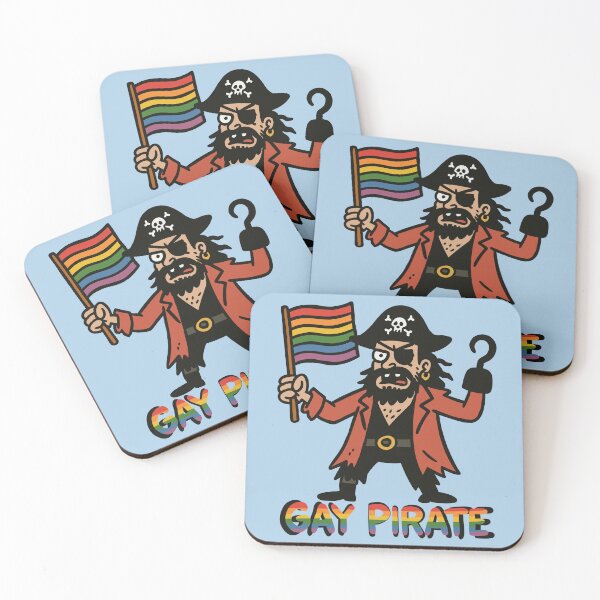 Item preview, Gay Pirate  designed and sold by Ghost on Toast.
