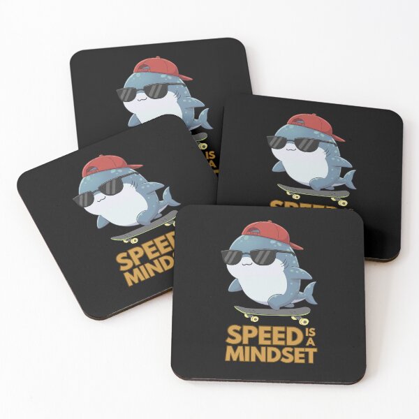 Item preview, Speed is a Mindset Skater Shark designed and sold by Nature's Chibis.