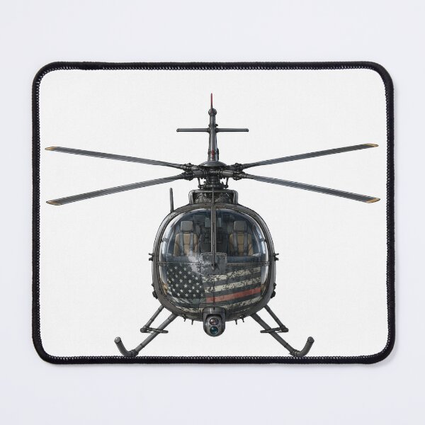 Item preview, Stealth Military Helicopter Design – Little Bird Art designed and sold by Combat Skies.