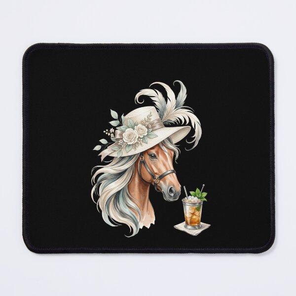Item preview, Kentucky Derby Horse Racing Mint Julep Race Day Fan designed and sold by SofenArt.