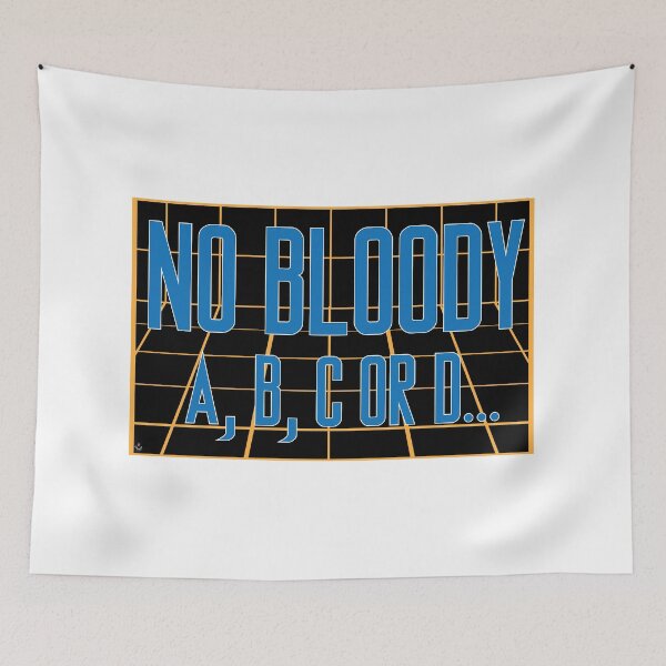 Item preview, No Bloody (horizontal) designed and sold by BLinnDesigns.