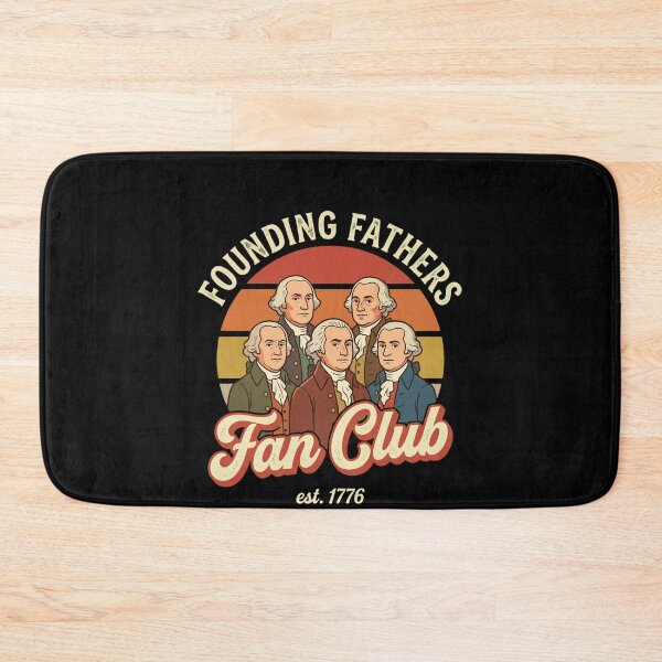 Item preview, Founding Fathers Fan Club Est 1776 American History Patriot United States designed and sold by SofenArt.