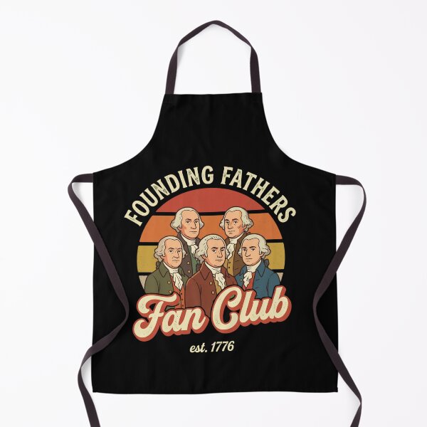 Item preview, Founding Fathers Fan Club Est 1776 American History Patriot United States designed and sold by SofenArt.