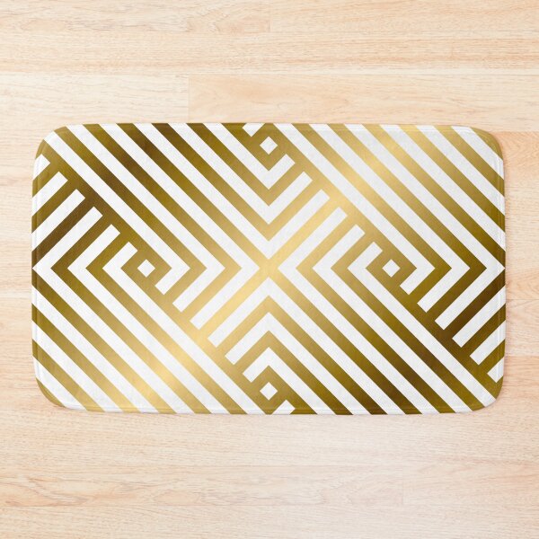 Item preview, Art Deco Geometric Designs Vibrant Golden Sophisticated Pattern designed and sold by DEC02.
