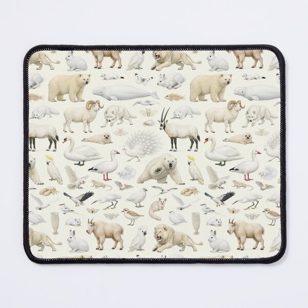 Item preview, Wild World in White Retro Wildlife Identification Chart designed and sold by kakarikihill.