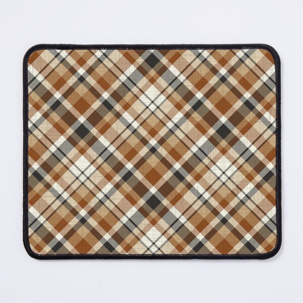 Item preview, Country Warm Diagonal Plaid Pattern designed and sold by Rosemarie Guieb Designs.