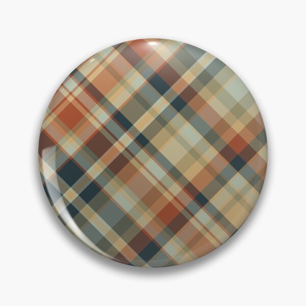 Item preview, Warm Neutral Diagonal Plaid Pattern designed and sold by Rosemarie Guieb Designs.
