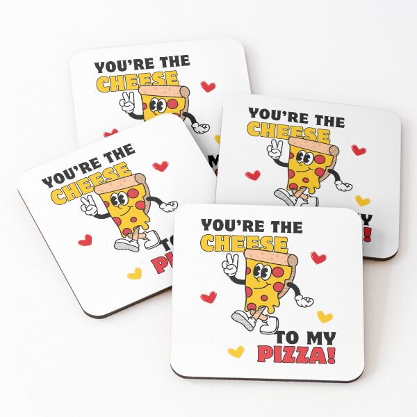 Item preview, You're The Cheese To My Pizza Cute Pun Illustration  designed and sold by Shinebright89.