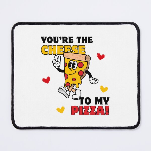 Item preview, You're The Cheese To My Pizza Cute Pun Illustration designed and sold by Shinebright89.